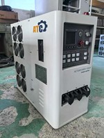 Banco de carga ficticia tipo contenedor de 100KW, AC240V-480V, refrigerado por aire, para pruebas de puesta en marcha de centrales eléctricas