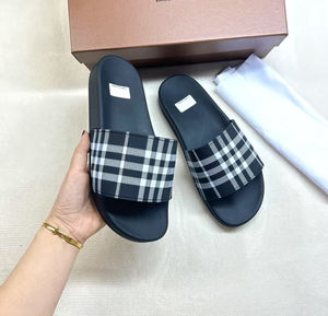 2026 Ciabatte Scandal di Tendenza con LOGO Personalizzato, <span class=keywords><strong>Scarpe</strong></span> da Spiaggia di Alta Qualità, Stile Casual a Quadri per <span class=keywords><strong>Uomo</strong></span> e Donna - Product Image 5