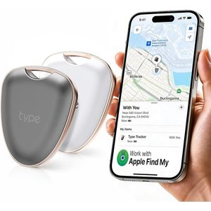 Localizador de Objetos Tipo Tracker, Paquete de 2, Compatible con Apple Find My iOS, Rastreo en Tiempo Real, Localizador de Llaves y Equipaje - Product Image 1
