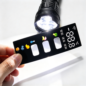 Panel de Control Personalizado OEM para Dispensador de Agua, Interruptor de Membrana, Adhesivo para Pantalla, Botón de Reinicio, Control de Temperatura, PVC, PET, Impresión Adhesiva - Product Image 6
