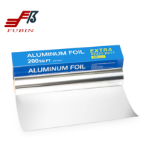 Feuille d'aluminium 200Sq. Ft Restaurant Home Usage Rouleau d'emballage en aluminium jetable pour la cuisson des friteuses et des fours à air comprimé