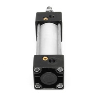Cylindre pneumatique à pince pivotante série Ra 8040 Tn