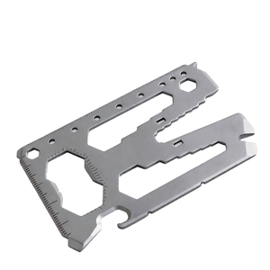 Carte multi-outils en acier inoxydable 10 en 1, outil de poche portable pour le camping, la randonnée, toutes saisons - Product Image 1