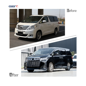 GBT Factory 2019 <span class=keywords><strong>Alphard</strong></span> anh30 Modèle vellfire <span class=keywords><strong>anh20</strong></span> Kit carrosserie pour Toyota Vellfire 2008-2014 Upgrade Bodykit Bumper Headlight - Product Image 3