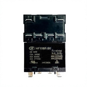 HF116F-80-24-1HTF 24VDC 80A 6 พิน ชุดเปิดตามปกติ ฟังก์ชันมาตรฐาน CN - Product Image 1