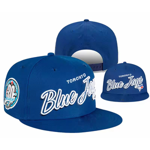 Wholesale Custom Logo 100% Polyester Baseball <b>Caps</b> Trendy <b>Flat</b> Brim Plain Snapback <b>Cap</b> for <b>Men</b> & Women - Product Image 5