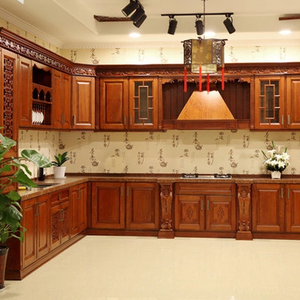 OEM <span class=keywords><strong>cocina</strong></span> modular diseño de gabinete de <span class=keywords><strong>cocina</strong></span> de madera maciza ruso muebles antiguos - Product Image 1