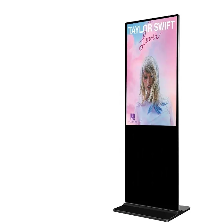 RK3288 Infrared Multi Touch Screen floor-stand lcd digital signage advertising display