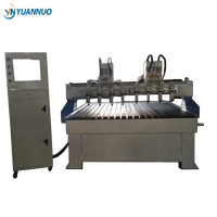 YN1325 Usine de haute qualité 3 axes 4 axes Fabrication de meubles en bois Routeur CNC Gravure Machines de découpe avec Dsp ou ordinateur