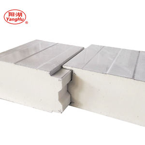 Panneaux sandwich FM thermiques d'isolation de panneau sandwich en <span class=keywords><strong>polyuréthane</strong></span> de <span class=keywords><strong>100</strong></span> <span class=keywords><strong>mm</strong></span> pour les fournisseurs de stockage à froid Panneaux de chambre froide - Product Image 1