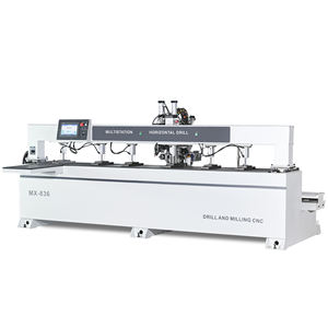 Máquina CNC para trabajar la madera, taladradora y fresadora MX-836, taladro horizontal multiestación con ATC para puertas y gabinetes - Product Image 1