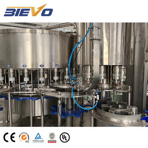 Đầy đủ tự động 3 trong 1 <span class=keywords><strong>Mini</strong></span> chai nhỏ nước làm đầy dây chuyền sản xuất chai nhựa tinh khiết nước khoáng đóng chai máy - Product Image 4