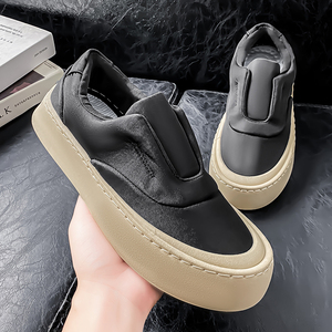 Summer New Breathable Men's <b>Canvas</b> Shoes Men's Casual Shoes Thick Soled Non slip Shoes - Product Image 4