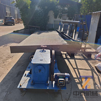 Moteur de pompe pour table vibrante de concentration haute performance pour mines d'or, équipement de séparation gravitaire pour sable minéral