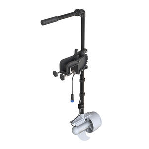 อะแดปเตอร์มอเตอร์ด้านนอกของเรืออะแดปเตอร์มอเตอร์ด้านนอกสีดำทำจากผ้าขนสัตว์ + วัสดุไฟเบอร์กลาส - Product Image 4