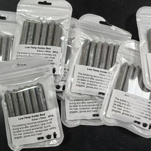 6 pièces/sac tiges de brasage à <span class=keywords><strong>basse</strong></span> <span class=keywords><strong>température</strong></span> fondre l'<span class=keywords><strong>aluminium</strong></span> à souder SnAl alliages - Product Image 1