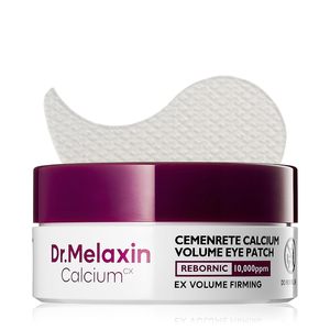 Patchs pour les yeux au calcium Cemenrete Volume 60ea, patchs pour les yeux au calcium repulpants, nourrissent la peau fragile sous les yeux, améliorent l'élasticité de la peau - Product Image 1
