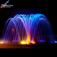 Fabricante de Fuentes Musicales con Certificación CE RoHS, Fuente de Agua Musical para Exteriores, Fuente de Agua con Motor para Piscina, Fuente de Agua Solar