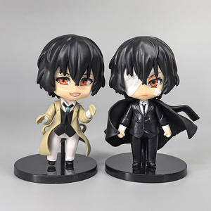 ฟิกเกอร์ PVC ของเล่นเวอร์ชัน Q 10cm รูปสุนัขหลงทาง Dazai Osamu nakahara chuya/nakajima Atsushi - Product Image 5