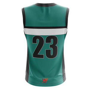 特注<span class=keywords><strong>AFL</strong></span>ラグビージャージ、通気性デジタルプリント、100％ポリエステル、速乾性、サッカー選手向け、ホットセール中 - Product Image 3