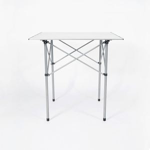 Modern <b>Outdoor</b> Foldable Aluminum Dining <b>Table</b> for Courtyard and Camping - Product Image 2