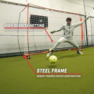 <span class=keywords><strong>But</strong></span> <span class=keywords><strong>de</strong></span> football Elite Futsal pliable <span class=keywords><strong>de</strong></span> <span class=keywords><strong>3M</strong></span> X 2M avec sac <span class=keywords><strong>de</strong></span> transport cônes d'agilité pour l'entraînement et le jeu professionnels - Product Image 4