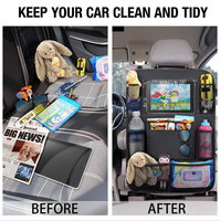 QEEPEI Organisateur de Siège Arrière de Voiture Multifonctionnel Haute Qualité Usine OEM En Stock Avec Tablette Écran Tactile