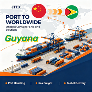 Servicio de Transporte Marítimo LCL Rentable, de China a Guyana, Consolidación de Carga Internacional, Agente de Transporte - Product Image 1