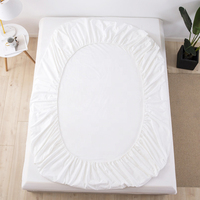 Ensemble de literie personnalisé 100% coton biologique, couleur unie, draps de lit, couette, linge de lit