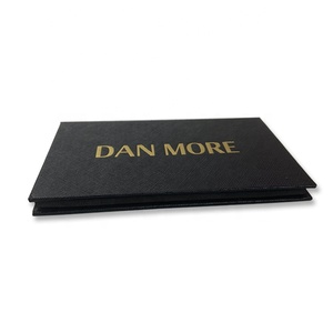 Tùy Chỉnh Logo Tên Chủ Thẻ Cuốn Sách Phong Cách Thẻ Ghi Nợ Bảo Vệ Hộp Giấy Với EVA - Product Image 3