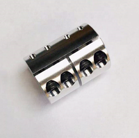 Connecteur de moteur en aluminium D20 L30 20X30mm, coupleur d'axe rigide à serrage pour moteur pas à pas