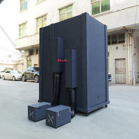 Isolation sonore mobile Studio d'enregistrement musical Cabine silencieuse de bureau acoustique insonorisée
