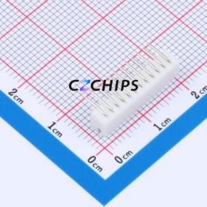 ZX-ZH1.5-WZ11P Wire-to-Board Pin Header Bent Lead Through Hole,P=1.5mm Connector 1x11P 1.5mm Right Angle Insert ZH - Product Image 2