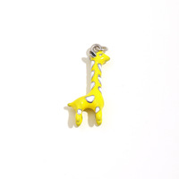 DIY Bracelet Collier Accessoires Acier Inoxydable Plaqué Or 18K Goutte à Goutte Huile Champignon Long Cou Cerf Poisson Dinosaure Animal Pendentif