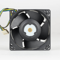 Red Wind DC8038 12V PWM FG Hochdruck-Hochgeschwindigkeits-Kunststoff-DC-Lüfter OEM für Serverkühlung