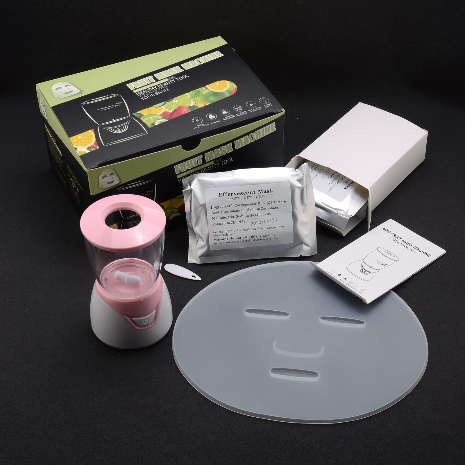 Pink 32 pcs collagen inside