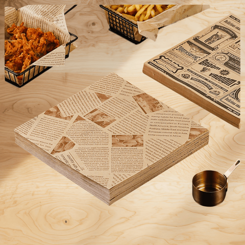 Customized Double-Sided Silicone Release Paper PE Grease Proof Paper Baking Snacks Cookies Grease Proof Business Paper Sheet