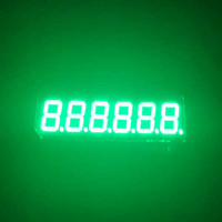Affichage LED à 7 segments à 6 chiffres rouge 0,36 pouce Affichage numérique LED à 7 segments à 6 chiffres Horloge numérique