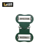 Boucle de collier de chien multicolore Boucle de collier de chien multi-taille à dégagement rapide en plastique métallique à glissière latérale Boucle de dégagement rapide