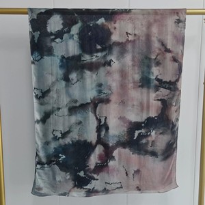 Modal Double Side <b>Print</b> Bohemian Style Muslim Lady <b>Islamic</b> Hijab Shawls Wholesale Fashion Soft Cotton Ethnic Marble <b>Print</b> Hijab - Product Image 4