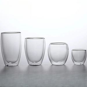 <span class=keywords><strong>Tasse</strong></span> à jus de café <span class=keywords><strong>sans</strong></span> poignée de conception moderne <span class=keywords><strong>tasse</strong></span> à double couche en verre borosilicaté pour la maison tasses en céramique pour hommes - Product Image 1