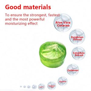 Gel Calmante de Aloe Vera para Después del <span class=keywords><strong>Sol</strong></span>, Crema Hidratante Orgánica Pura <span class=keywords><strong>El</strong></span> para Uso Doméstico, Suministro Directo del Fabricante de Cosméticos - Product Image 3
