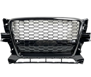 กระจังหน้าอะไหล่แท้ RSQ5 สำหรับ <span class=keywords><strong>Audi</strong></span> Q5 สีดำเงา ปี 2008-2012 - Product Image 3