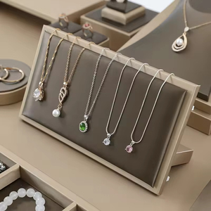 Présentoir de bijoux de table pour montres, colliers, bagues et boucles d'oreilles, accessoires de présentation pour boîtes à bijoux - Product Image 3