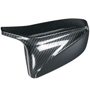 Cubiertas de Espejos Retrovisores Negras Brillantes para BMW X5 X6 E70 E71, Juego Completo, Material ABS, Instalación con Cinta 3M - Product Image 3