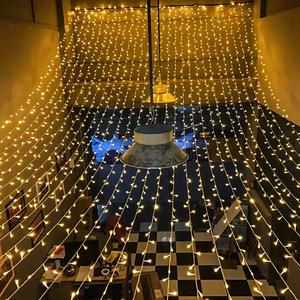 Ngoài trời không thấm nước bầu trời đầy sao chuỗi đèn đám cưới trần trang trí bầu không khí lễ hội dẫn ánh sáng phát ra chuỗi cho các bên - Product Image 3