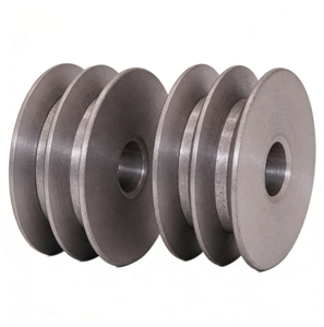 גלגלת כבדה עם חריץ <span class=keywords><strong>V</strong></span> כפול (חלק 2B), גלגלת ברזל יצוק להעברת כוח תעשייתי - Product Image 4