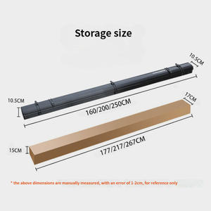 Telo per Camion Ribaltabile Quadrato in Tessuto Oxford 420D, Stile Tenda da Campeggio, <span class=keywords><strong>Accessori</strong></span> per Auto, Vendita all'Ingrosso per Campeggio Outdoor 4x4 - Product Image 6