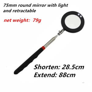 Outil d'inspection automobile réglable à 360 degrés, miroir rotatif, outil de réparation automobile, miroir télescopique pliable - Product Image 2