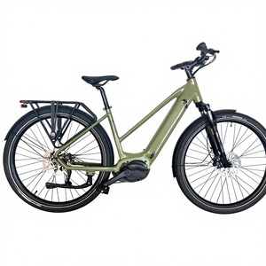 Bicicleta de Carretera Europea con Motor Central Mivice de 250W, Batería de Litio de 48V, Bicicleta Eléctrica de Trekking para Mujer, Crussis 28 Pulgadas E Gravel Trans 2 Ver - Product Image 1